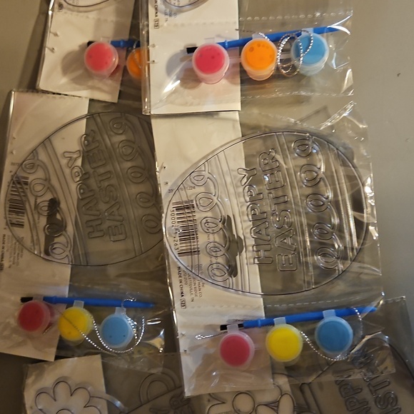 Easter Suncatcher Craft Kit Set Of 6 - Picture 3 of 4